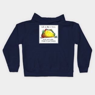 Tacos Hallucination Kids Hoodie